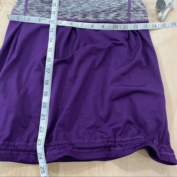 Lucy Heathered Racerback‎ Tie waist Tank Top small - Picture 5 of 8